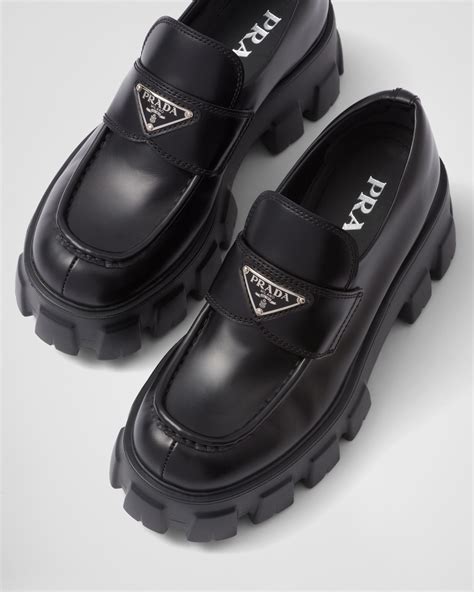 prada loafer uk|Prada monolith loafers women's.